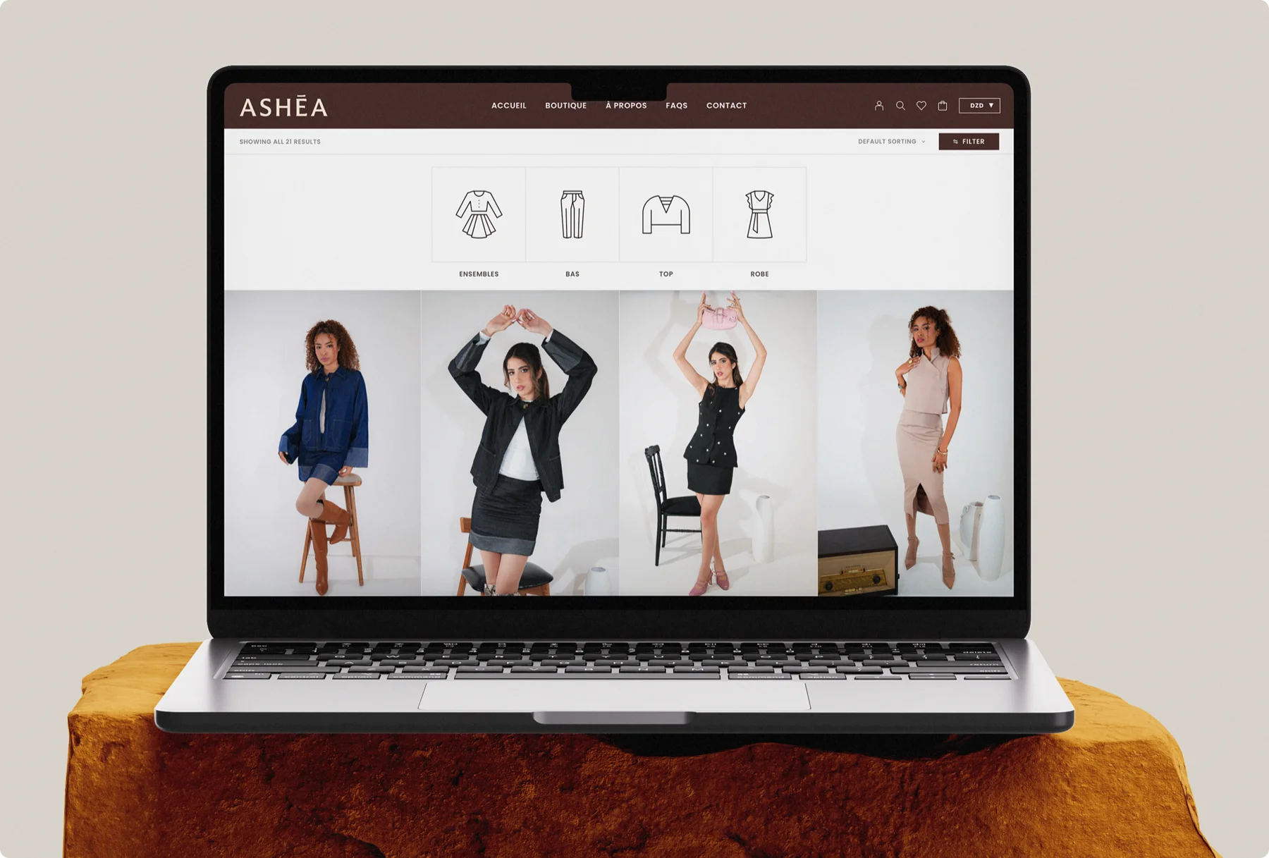 Ashea — Website